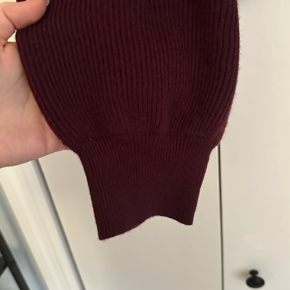 Babaton Maroon Sweater L - Picture 4 of 5